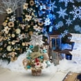 thumbnail image 2 of Adornos navideños, adornos navideños, regalos navideños, árbol de Navidad LED luminoso decorativo navideño, decoración de escritorio para el hogar, mini árbol de simulación de escritorio de 0,6 m, reg, 2 of 4