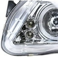 thumbnail image 7 of Dual LED Halo Projector Headlight In Chrome Housing Clear Lens Made For And Compatible With 2005 - 2010 Scion tC 05 06 07 08 09 10, 7 of 7