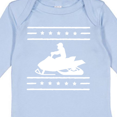 thumbnail image 4 of Inktastic Snowmobile Gift Silhouette Boys or Girls Long Sleeve Baby Bodysuit, 4 of 5