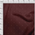 thumbnail image 3 of oneOone Viscose Jersey Maroon Fabric Asian Block Sewing Material Print Fabric By The Yard 60 Inch Wide, 3 of 5