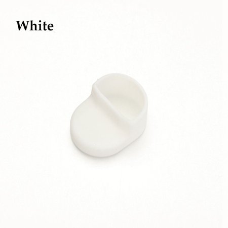 New for Xiaomi M365Pro 7 Colors Electric Scooter Skateboard Rear Fender Parts Back Mudguard Shield Sleeve Cap Silicone Hook Cover WHITE