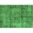 thumbnail image 1 of Ahgly Company Indoor Rectangle Abstract Emerald Green Modern Area Rugs, 5' x 8', 1 of 4