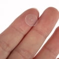 thumbnail image 4 of CHOK 50pcs Clear Disc Pads Plastic Discs For Earring Earring Backs For Droopy Ears, 4 of 6