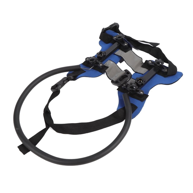 Protectoros de Parachoques para Perros Ciegos, Arnés de Anillo Ajustable Para Perros Ciegos, Dispositivo Ligero y COMODO CON CORREA DE GANCHO Y BUCLE, ROjo Pequeño