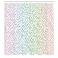 thumbnail image 3 of Ambesonne Abstract Art Shower Curtain, Rainbow Raindrops, 69"Wx70"L, Multicolor, 3 of 5