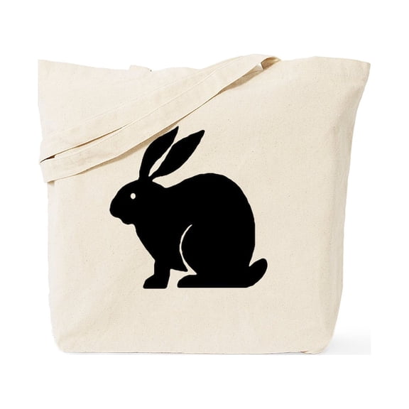 CafePress - Bunny Rabbit Tote Bag - Unisex Canvas Tote Bag, Beige, 1-Piece