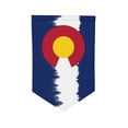 thumbnail image 6 of Colorado Snow Mountain Garden Flag Double Sided Small Flag Yard Home Decorative Flags Banner 12.5 x 18 Inch Square, 6 of 7