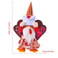 thumbnail image 3 of Muñeca De Gnomo De Pavo, Muñeco Sin Rostro De Pavo De Acción De Gracias, Muñeco Sin Rostro De Otoño, Adornos De Pie De Gnomo Para Mesa De Estante Yuarrent HA046588-01, 3 of 6