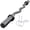 black, variant on 47" EZ Curl Bar for Weight Lifting, Biceps, Triceps, Back/Leg Muscle Group Exercise,Chrome Curling Bar Fit 2” Standard Weights