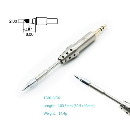 

TS80P B02 BC02 D25 K4 J02 Soldering Iron Tip Replacement Solder Head