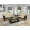 thumbnail image 3 of Lexicon Lewiston Fabric Upholstered Sofa in Light Brown and Antique Gray, 3 of 8