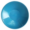 thumbnail image 2 of Haidf Gold Pan, Portable Round Gold Panning Pan with Riffles, Durable Outdoor Gold Mining Pan for Efficient Separation and Collection, Gold Prospecting Equipment for Beginners, 15", Light Blue, 2 of 9