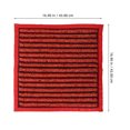 thumbnail image 2 of unbranded 2Ud Almohadillas Para De Oficina Y Auto Con Material Transpirable Y Base Antideslizante Rojo, 2 of 7