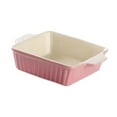 thumbnail image 1 of simhoa Ceramic Bakeware Casserole Dishes for Oven for Barbecues Camping Restaurants Square, 1 of 8
