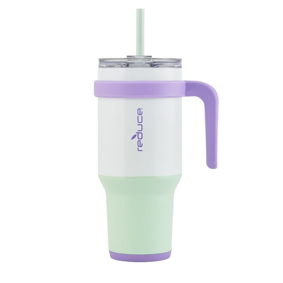 Reduce Cold1 40oz Tumbler with Handle, Stainless Steel, Color Block
