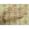 thumbnail image 4 of oneOone Cotton Cambric Fabric Leaves Block Print Fabric By The Yard 56 Inch Wide, 4 of 4