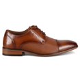 thumbnail image 2 of Tommy Hilfiger Men Sheldon Dress Shoes Medium Width Dark natural, 2 of 5