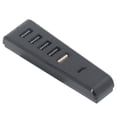 thumbnail image 1 of Répartiteur de Moyeu USB 2.0, Expansion Haute Vitesse Répartiteur de Moyeu USB 6 en 1 pour Appareils USB, 1 of 7