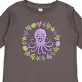 thumbnail image 4 of Inktastic Octopus Cute Girls Girls Long Sleeve Toddler T-Shirt, 4 of 5