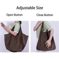 thumbnail image 2 of Women's Large Handbag, Oversized Leather Tote, Oversized Bucket Purse and Work Tote, 2 of 5