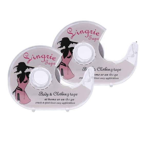 BELOVING Pack of 2 Double Sided Lingerie Tape Clothes Dress Body Tape Toupee Stickers