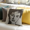 thumbnail image 4 of BANET Chic Decorative Pillowcases with Zipper Closure 12x12in, 4 of 5