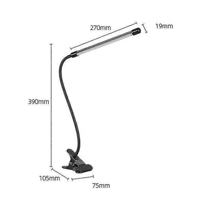 Lámpara de escritorio LED con protección ocular para dormitorio de estudiantes, escritorio, mesita de noche, lectura, luz de relleno para transmisión en vivo s202412242985