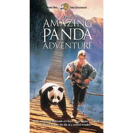 The Amazing Panda Adventure (VHS,1996) WB Warner Brothers Clamshell RARE VINTAGE