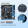 thumbnail image 3 of Computer Motherboard, LGA 1150  6Gb/s H81 Motherboard Dual Channel DDR3  For Desktop PC, 3 of 8