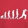 thumbnail image 3 of CafePress - Cricket Evolution T Shirt - Men's Classic Graphic Cotton T-Shirt, 3 of 4