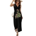 thumbnail image 2 of Venus Fly Trap Tshirt Carnivorous Plant Sleeveless Dress Dresses Women Summer Evening Dresses Ladies Bohemia Long Dresses, 2 of 9