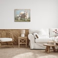 thumbnail image 2 of Sheep Lamb Family Farm Animals & Insects Painting Gallery Wrapped Canvas Print Wall Art, 2 of 7