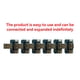 thumbnail image 2 of Conector USB Mini adaptador Tipo-C Monstrate, 2 of 6