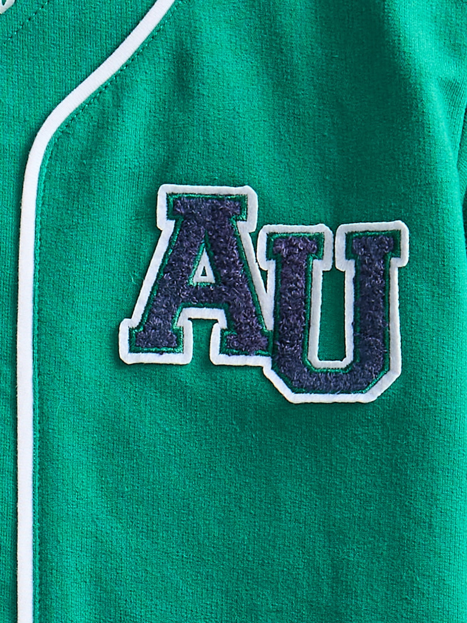 Bluey Toddler Button Down Baseball Jersey with Short Sleeves, Sizes 12M-5T