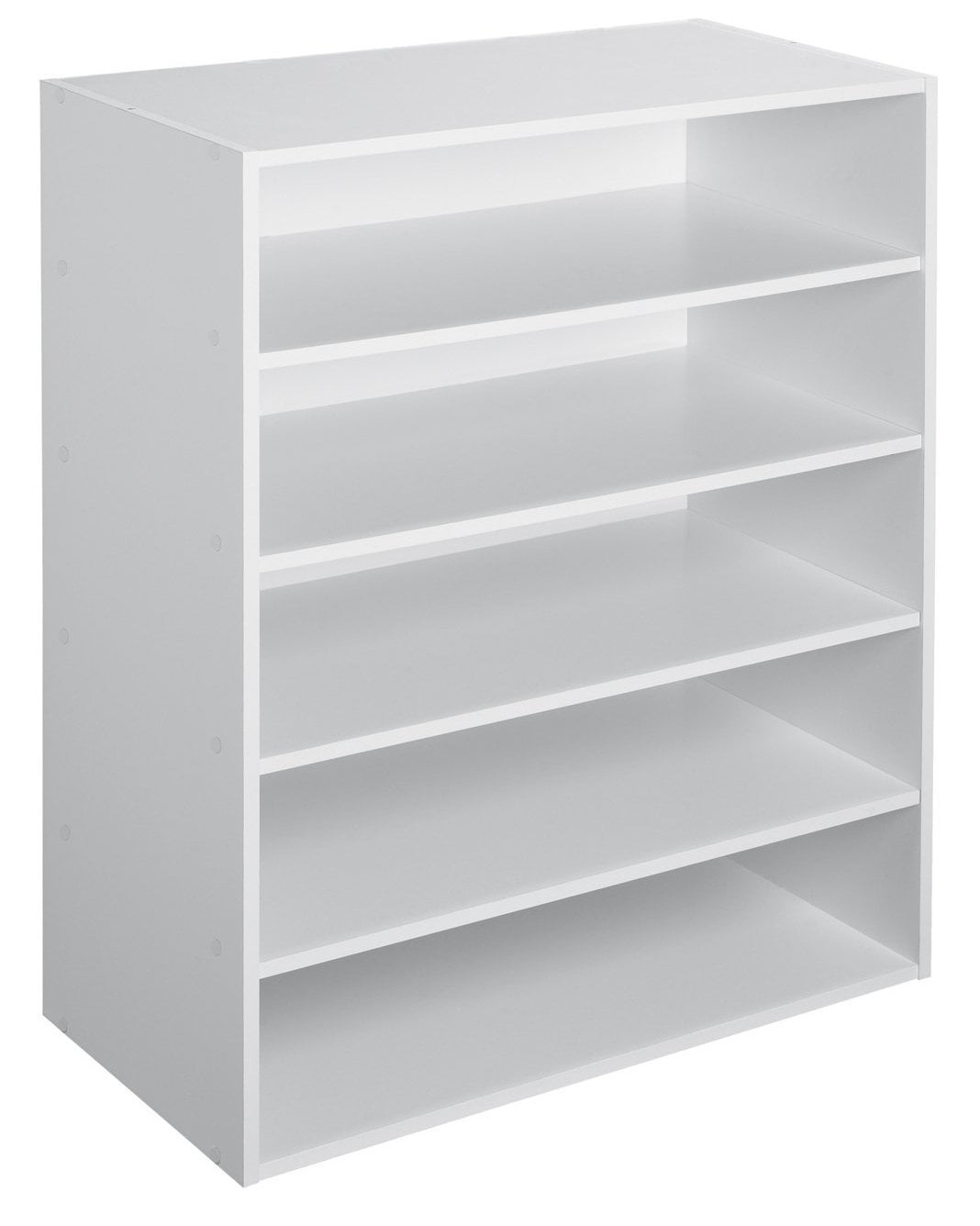 Closetmaid Display Shelf White, White Wood Display Shelves
