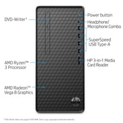 HP Desktop Tower R3 8GB/1TB Desktop Bundle