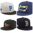 thumbnail image 2 of Gorras de béisbol con letras bordadas para hombres y mujeres, ajuste snapback, deporte juvenil, moda Joker, nueva primavera, verano, 2023 hola suerte unisex, 2 of 2