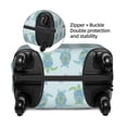 thumbnail image 4 of Haiem Sea Turtle Luggage Cover Printed Suitcase Covers for Luggage Elastic Washable Suitcase Protector Fits 18-32 Inch Luggage-X-Large, 4 of 9