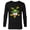 Black, variant on Disney and Pixar’s Toy Story Alien Pizza Planet Tokens - Long Sleeve T-Shirt for Men - Customized-Navy