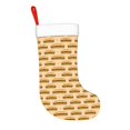 thumbnail image 2 of Rateoe Submarine Sub Sandwich Print Christmas Stockings,18 Inch Large Christmas Stockings Decoration Ornaments for Holiday Home Fireplace Indoors, 2 of 7