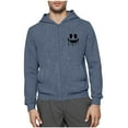 thumbnail image 1 of Ceisia Men's Hooded Zipper Closure Functional Pockets Casual Style Coat - 60%Polyester-5%Spandex-35%Cotton for Daily & O utdo... Gift, 1 of 6
