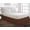 Chocolate Solid, variant on BEDDING BEGS King Size Box Pleated Bedskirt, 100% Microfiber, Luxurious Pleated Design, 16" Tailored Drop Finish Bed Skirt, Easy Fit & Soft-Taupe Solid