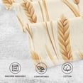 thumbnail image 5 of Yayeee 2 Pack Hand Towels for Bathroom 100% Cotton 16" x 28" Soft Absorbent Kitchen Towel, Wheat Ears Pattern, 5 of 7