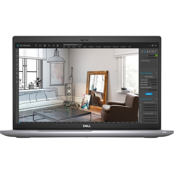 Restored Dell Precision 3560 15.6" 32GB 512GB SSD Core™ I7-1185G7 3.0GHz WIN11P, Silver (Refurbished)