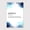 Ambition Definition - Version 2, variant on Family Definition Premium Canvas Print – Modern Blue Abstract Wall Decor - 8x12 inches
