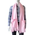 thumbnail image 5 of Scarf for Women with Soft Fleece Fringed Shawl Wrap Shoulder Cozy Winter Scarf with Pockets, 5 of 6