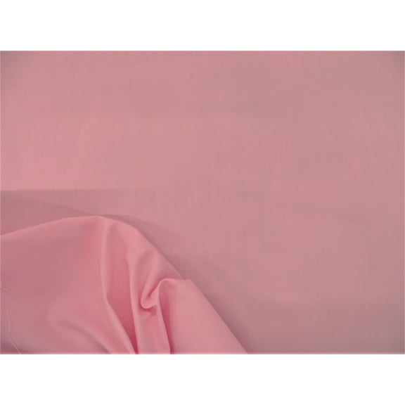 Cotton Polyester 62 inch Apparel Fabric Solid Pink RR46