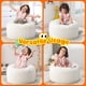 thumbnail image 5 of Sillón Puff Hobestluk 76 cm Espuma Viscoelástica Blanco, 5 of 8
