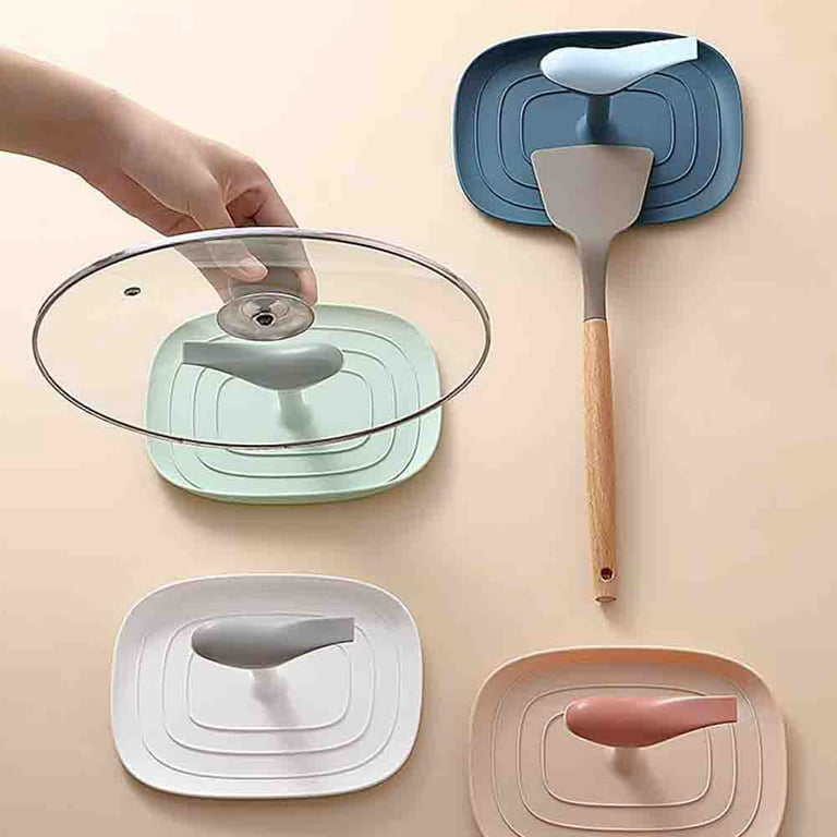 Spoon Rest For Kitchen Counter Lid Holder, Cooking Ladle/spatula/spoon Free  Shipping