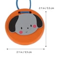 thumbnail image 2 of 6PCS Wooden Castanet Kids Toddlers Adults Musical Instrument Finger Castanet, 2 of 9